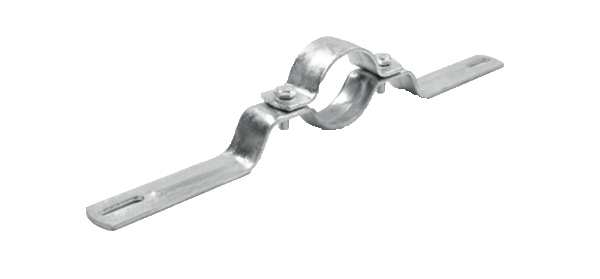 Rohrschelle D 60 mm, Lochabstand 7,0 cm