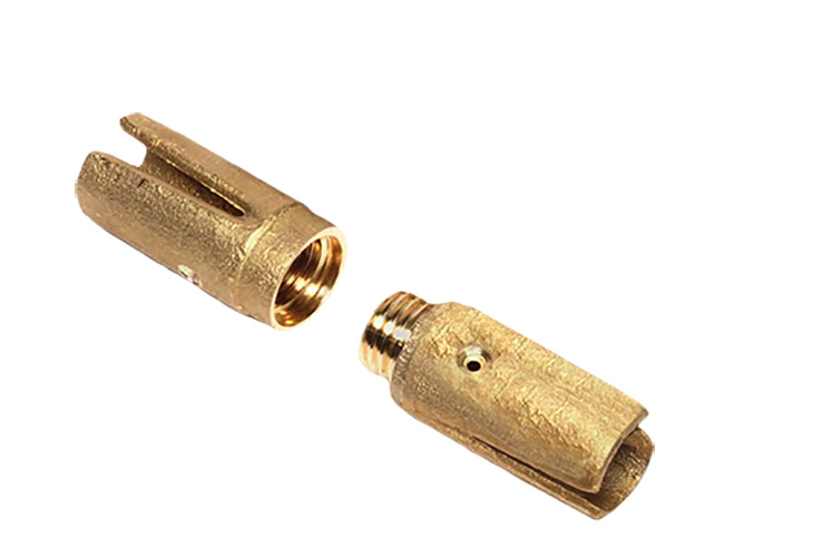 Ladestock aus Leichtmetall 24 mm Ø mit Messingschraubkupplung, 1 m