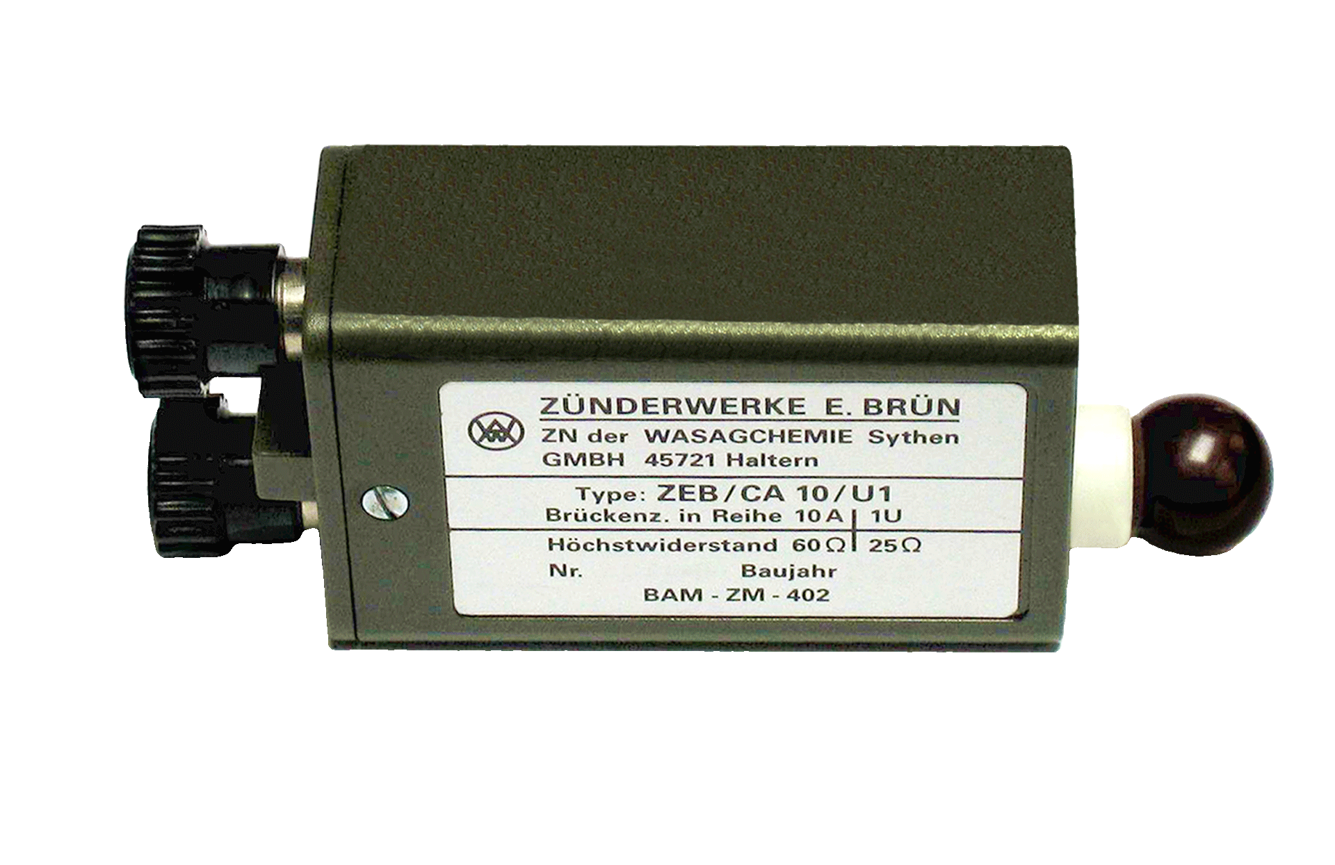 Zündmaschine ZEB/CA 10/U1