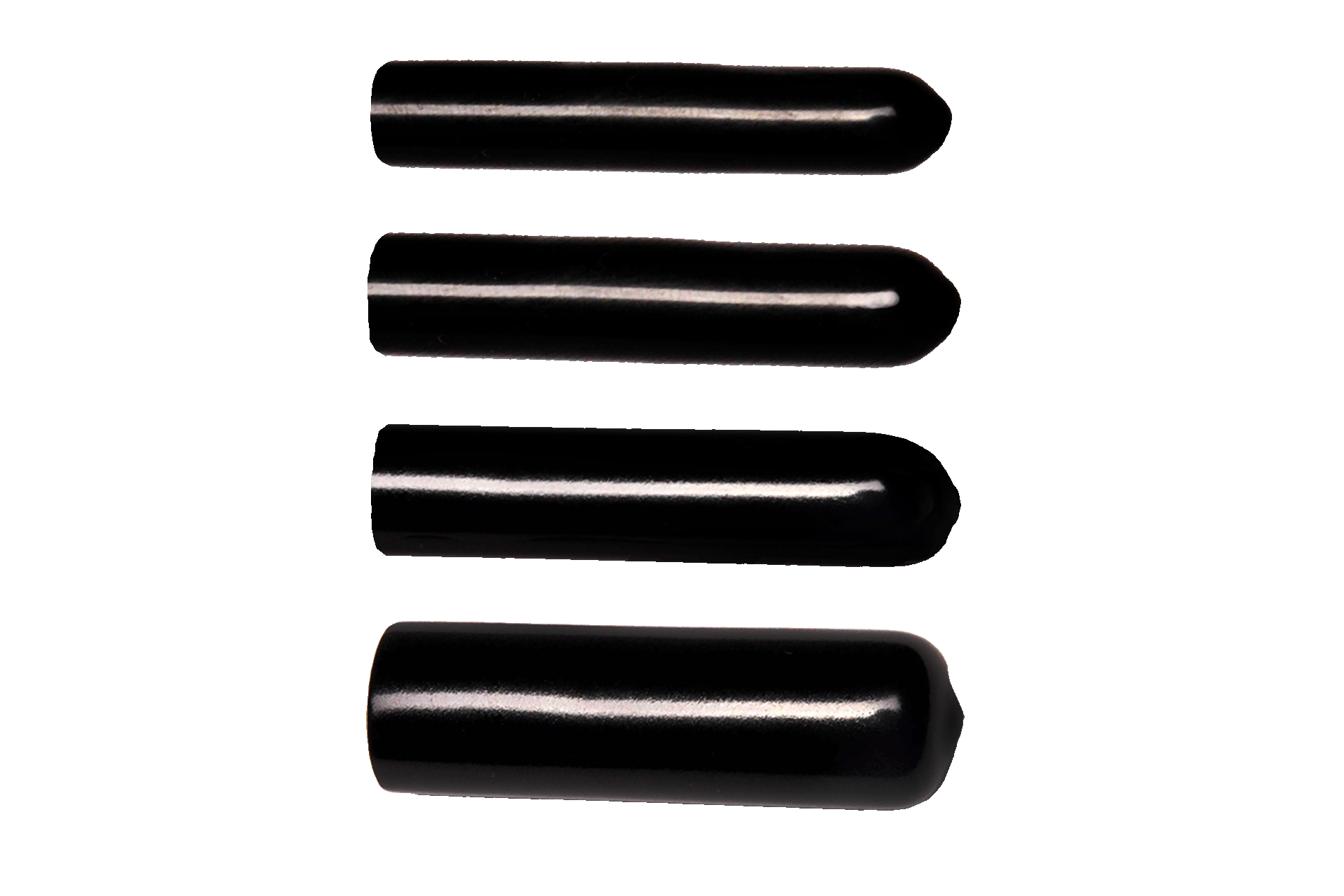 Abschlusskappen elastik für Sprengschnur, 100 Stück