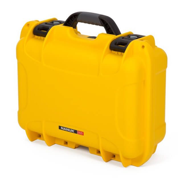 Schutzkoffer Medium gelb, leer 40,1 x 30,7 x 17,3 cm