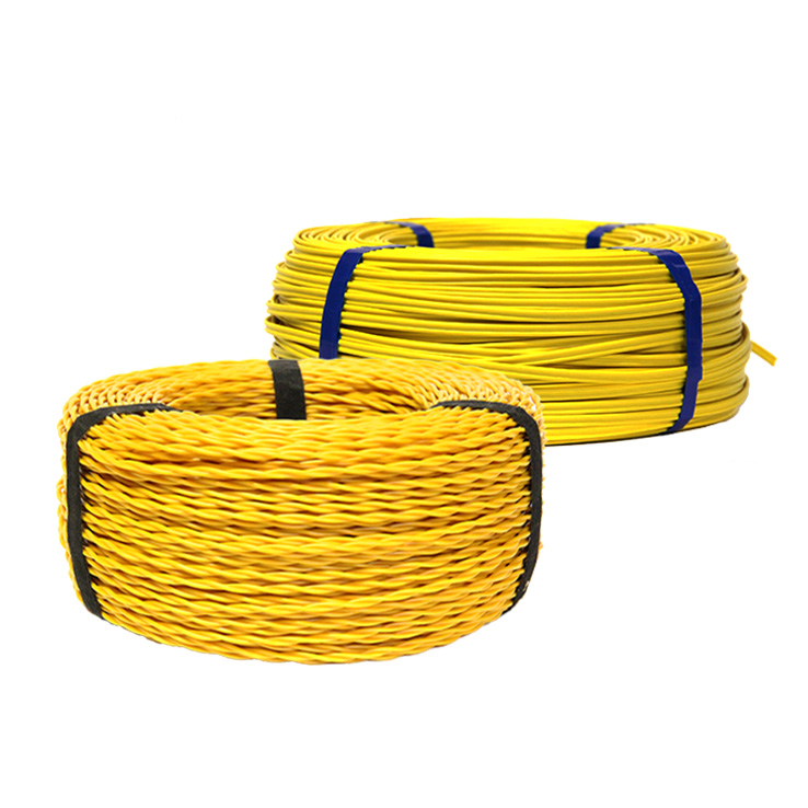 Zündleitung 4 DDK gelb (Kupfer), Rolle 200 m